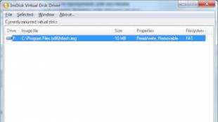 Vytvoření virtuálního flash disku na příkladu programu OSFMount